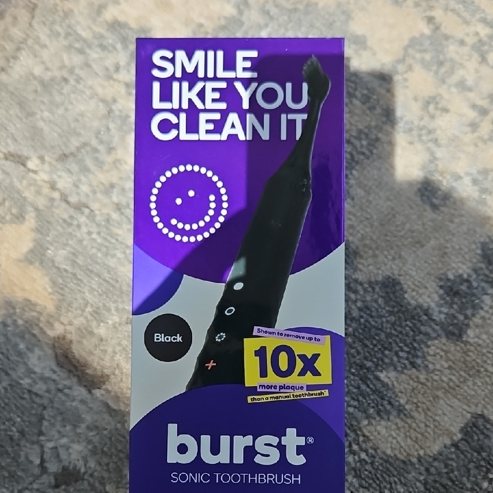 Black Sonic Toothbrush